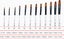 12 Pcs Art Painting Brushes Carousel 4
