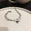 $1 reserve Gorgeous love heart design alloy bracelet brand new Carousel 6