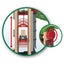 32pc Brio World 72cm Lift & Load Warehouse Wooden Railway Set Kids Child Toy 3y+ Carousel 4