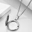 Necklace Medallion Photo Locket Necklace Stainless Steel Carousel 4