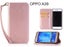 OPPO A39 CASE Premium Leather Embossing wallet Folio case Carousel 1