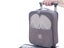 2Pcs Travel Shoe Storage Bag Holds 3 Pair of Shoes Storage Pouch Large Grey Carousel 4