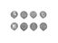 Coffee Stencil-8pc Carousel 5