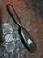 Antique Ebony Clothes Brush with Sterling Silver Plaque Carousel 1
