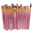 NEW 20PCs Makeup Brush Set Eye Shadow Brush Set Foundation Brush Beauty Tools Carousel 1
