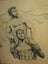 Two Men with lot of Muscle & binoculars - Large Artwork Carousel 5