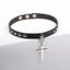 Crucifix Necklace Chocker --Cross Christian --Religious Carousel 4