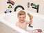 1 Set of Traffic Theme Bath Foam Toys Bathroom Sticker Toys with Storage Bag Carousel 3