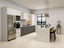 Shaker style Kitchen - complete kitchen with Laminate benchtop, two tone color Carousel 1