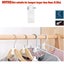 50Pcs Coat rack Clothes Hanger Closet Storage Organizer *Over Stocked* Carousel 12