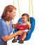 Little Tikes 2-in-1 Snug n Secure 43cm Outdoor Swing Baby Kids Toy 9-48m Magenta Carousel 3