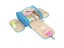 2 X Travel Toiletry Bag Toiletries Storage Bag Carousel 5