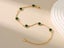 Bracelet Green CZ 18k Gold Plated Bracelet Carousel 2