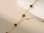Bracelet Green CZ 18k Gold Plated Bracelet Carousel 4