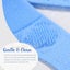 Double Sided Silicone Back Scrubber - Blue Carousel 3