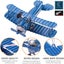 NEW new Hanging Retro Airplane Statue Model Biplane Home Statue*Hot SALE Carousel 11
