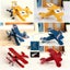 NEW new Hanging Retro Airplane Statue Model Biplane Home Statue*Hot SALE Carousel 15