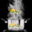 Vegetable Steamer Basket Stainless Steel Veggie Steamer Basket Foldable Carousel 4