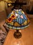 12” Tiffany Table Lamp (30cm Shade) New Design Carousel 4