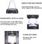 Solar Lantern Flashlight/USB Rechargeable Camping Lantern Led Light /Flashlight Carousel 6