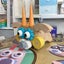 Wooden Building Blocks Cute Pet Club Carousel 6