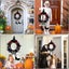 Halloween Witch Wreath, Witch Paws Front Door Hanging Witch Carousel 4