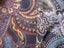 SILK SATIN SEWING FABRIC Abstract Paisley MATERIAL 90cm x 3.2m Carousel 3