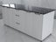 Movable Island Kitchen Workbench - 2400mmX600mm Carousel 3