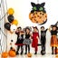 Halloween Felt Pumpkin Hanging Decoration Set for Indoor Outdoor Hanging Carousel 2
