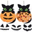 Halloween Felt Pumpkin Hanging Decoration Set for Indoor Outdoor Hanging Carousel 1