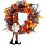 Halloween Decorations Wreaths Black Nome Lighted 30 LED Orange Wreaths Carousel 3