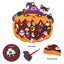 Halloween Felt Pumpkins,3D DIY Pumpkin Set with Detachable Ornaments Carousel 1