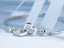 Bracelet Double Heart White Gold Plated Bracelet Carousel 2