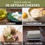 Easy Cheese Making Set - 5 Cheese Molds + Recipe Book Carousel 4