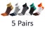 Five Finger Athletic Ankle Socks (Over Stocked) Carousel 3