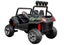 New Painted Military Polaris Style 4 Wheels Drive ride on Two seats w/ Rubber... Carousel 6