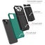 Card Slots Holder Shockproof Phone Case Cover for iPhone 14 Plus Carousel 10