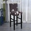 Cafe Bar Stool Covers Stretch Armless Chair Slipcover Spandex 1pc Carousel 10