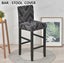 Cafe Bar Stool Covers Stretch Armless Chair Slipcover Spandex 1pc Carousel 13