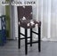 Cafe Bar Stool Covers Stretch Armless Chair Slipcover Spandex 1pc Carousel 14