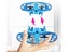 New Hand Operated Quadcopter Drone UFO Toy on Afterpay Carousel 7