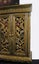 Clearance Sale - Ornate Hand Carved Cabinet With 4 Cupboards Green/White/Red Carousel 6