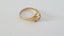 Vintage 8ct Gold 0.50 CT Clear Quartz Unisex Solitaire Ring Carousel 4