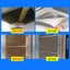 Disposable Rangehood Grease Filter Wool / Extractor Fan Filter Liner Carousel 5