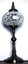 Turkish Mosaic Table Lamp XLarge White Carousel 5