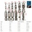 Brand New 6Pcs Drill Tap Bit Set Spiral Tap Drill Bit Screw Set *Clearance* Carousel 4