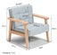 New Toddler Chair White PU. Carousel 1