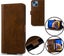 Iphone 14 plus wallet case card slot kickstand side magnet buckle dar brn Carousel 1