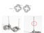 S925 Sterling Silver Earrings Four Leaf Clover Studs Women Girls Jewelry Gifts Carousel 4