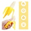 Brand New 2Pack Squishy Fidget Toy Banana Soft Stress Relief *Clearance* Carousel 11